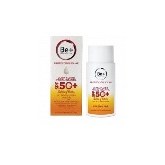 Be+ ultra fluido infantil rostro y cuerpo SPF50+ 150ml