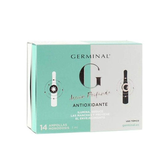 Germinal Acción profunda antioxidante noche y día 14 Ampollas