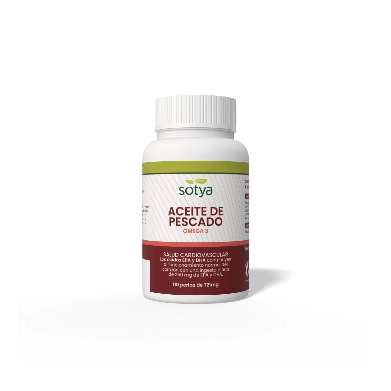 Sotya Aceite de Pescado Omega 3 110perlas