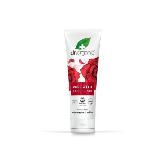 Dr. Organic Rose Otto Exfoliante Facial 125ml
