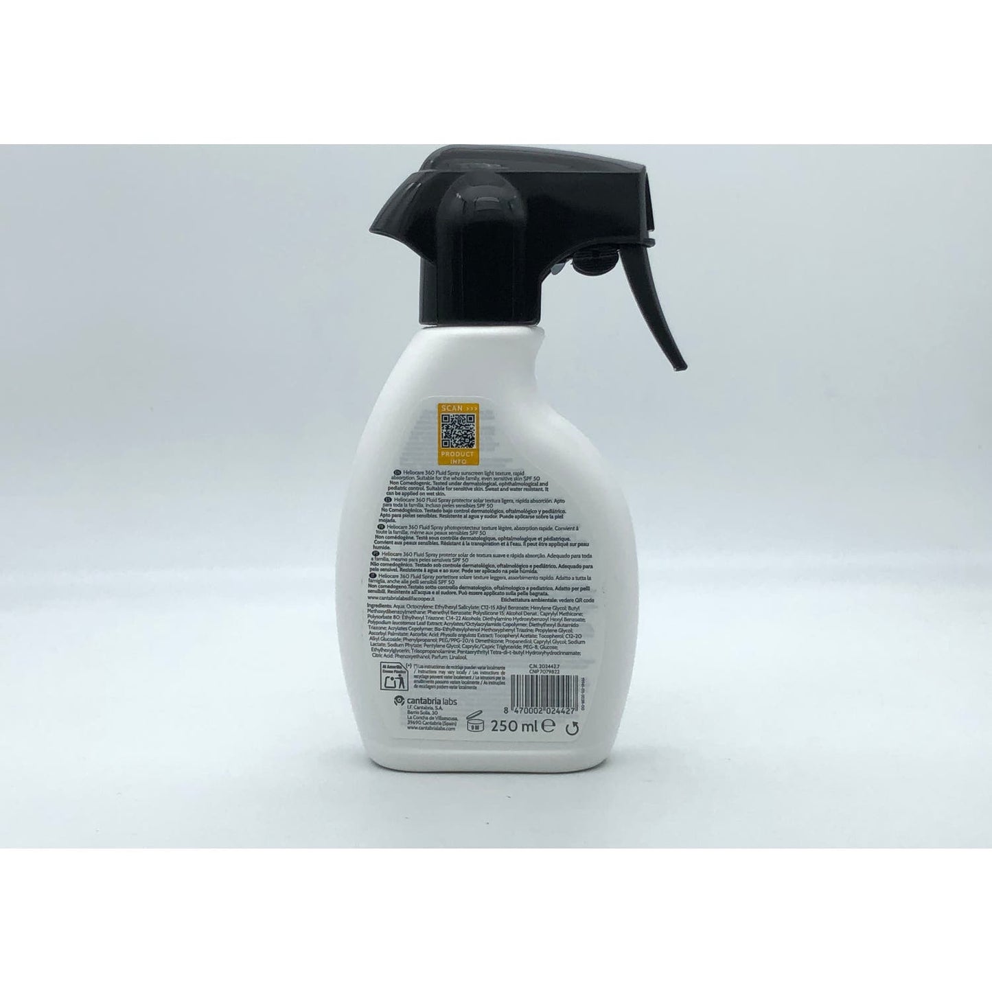 Heliocare 360º Fluid Spray SPF50 250ml
