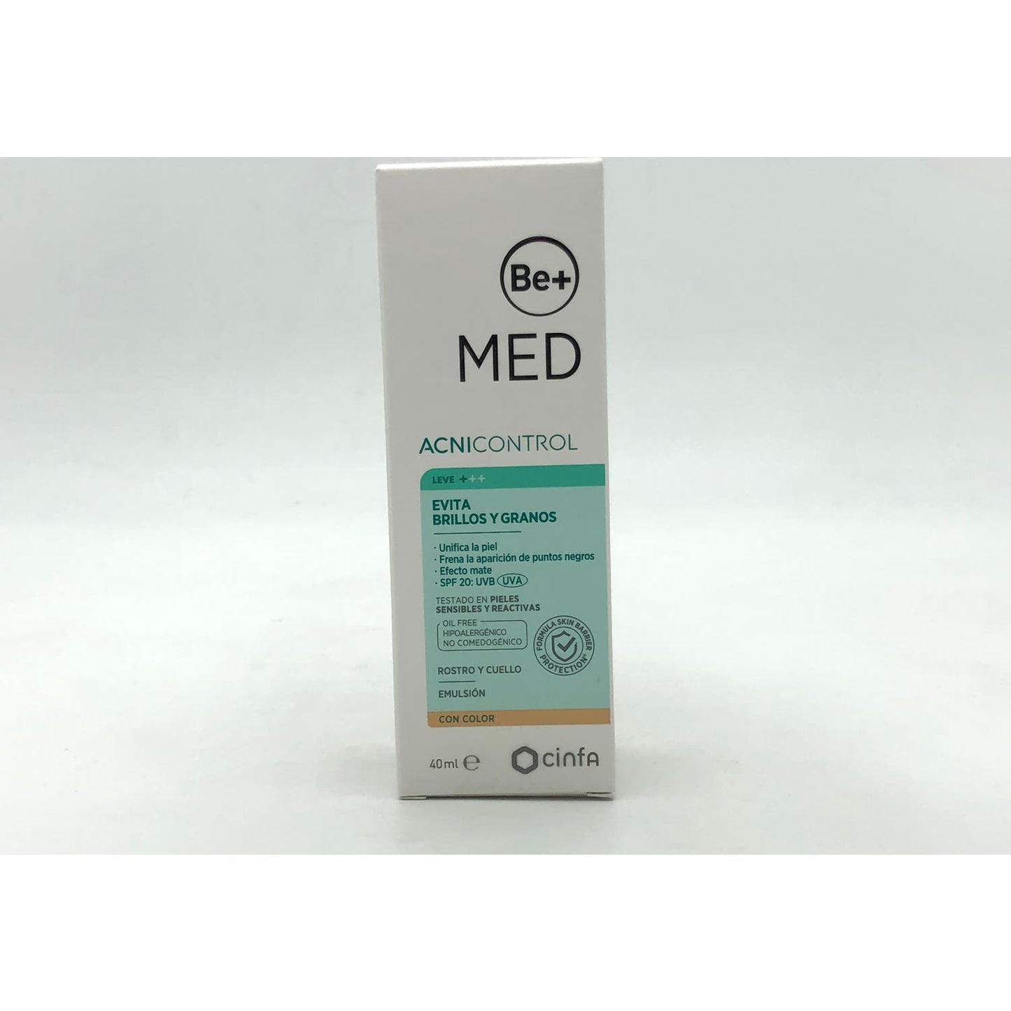 Be+ Med Acnicontrol Evita Brillos y Granos con Color 40ml