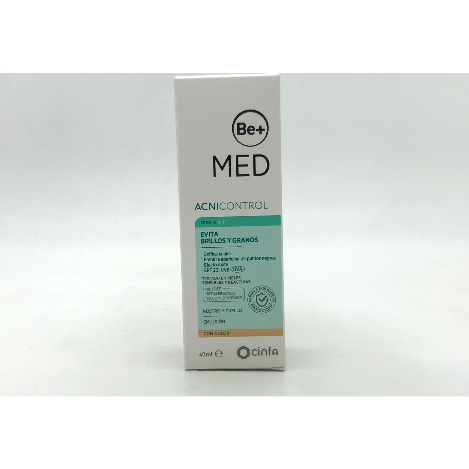 Be+ Med Acnicontrol Evita Brillos y Granos con Color 40ml