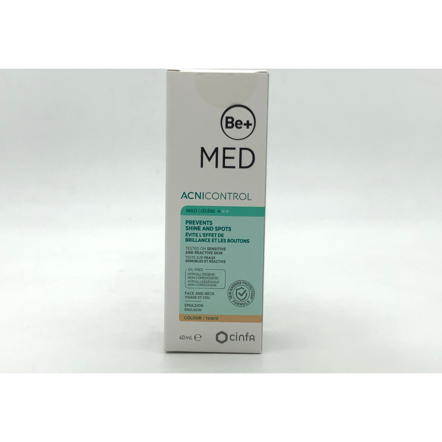 Be+ Med Acnicontrol Evita Brillos y Granos con Color 40ml