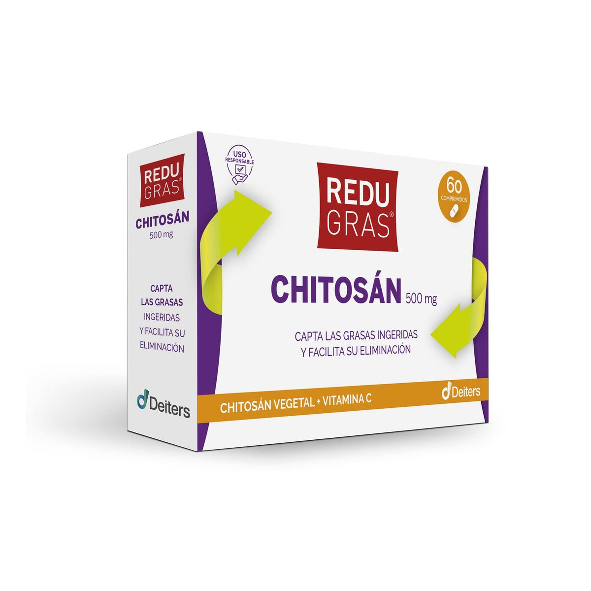 Redugras® Chitosán 60cáps