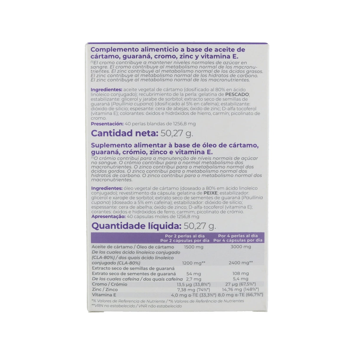 Inovance C.L.A 40 perlas