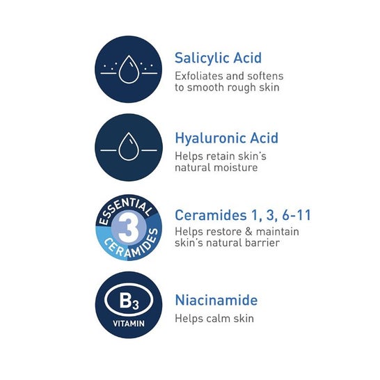CeraVe® SA Limpiador Anti-rugosidades 236ml