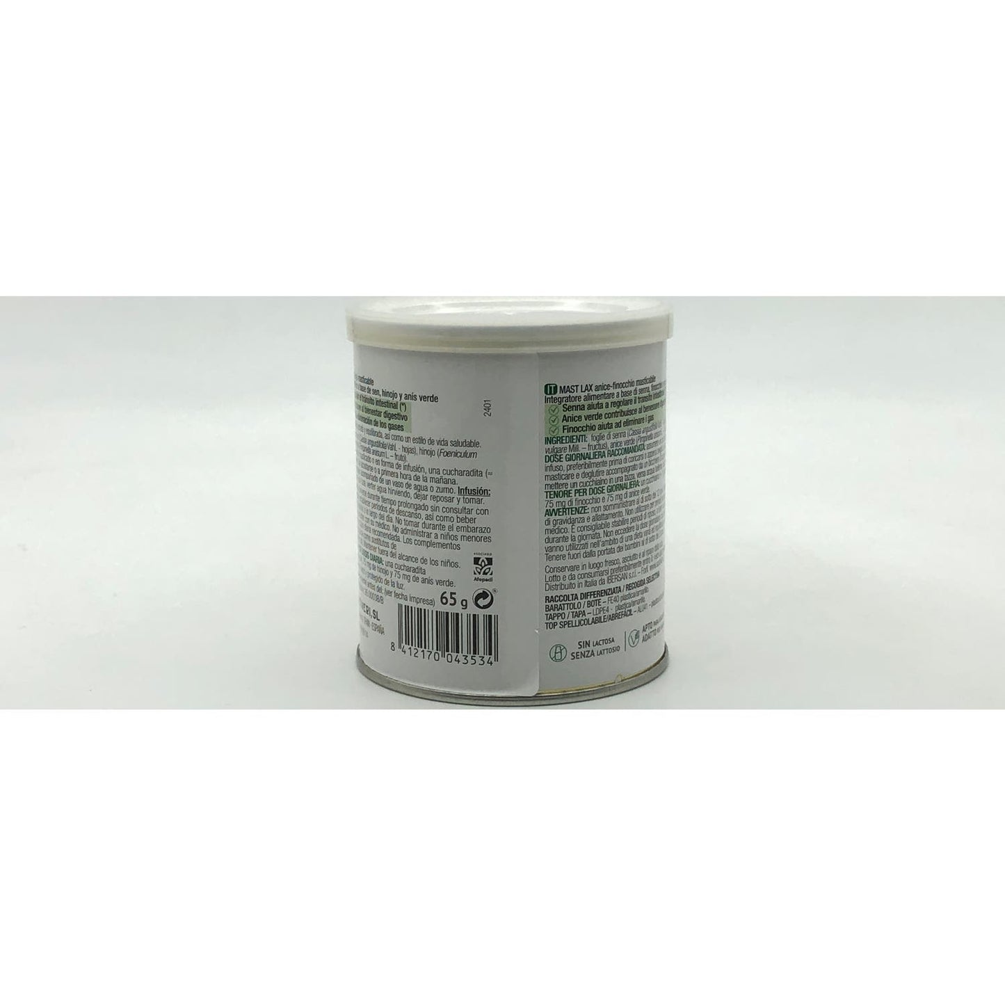 Santiveri Sanaflor Bote Mast-Lax Gases 65gr