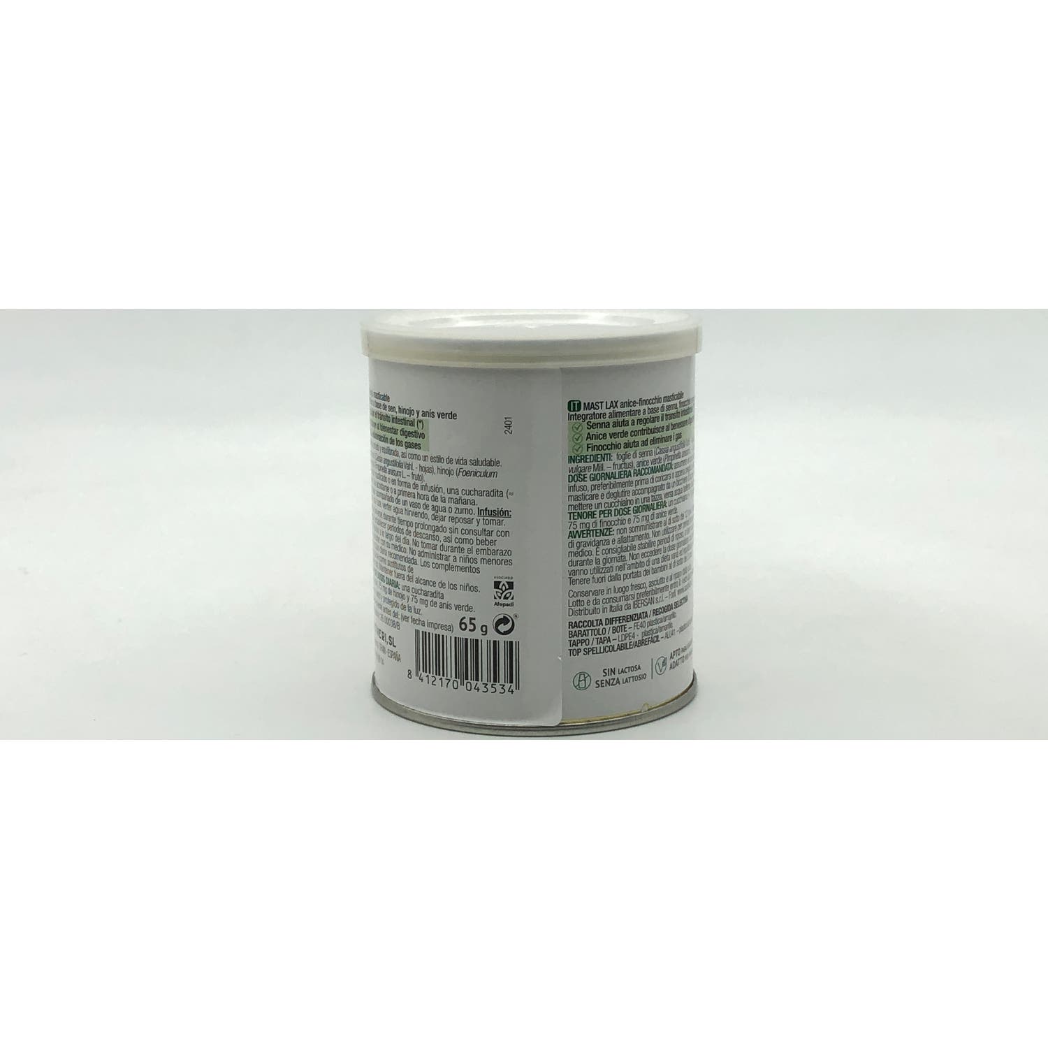 Santiveri Sanaflor Bote Mast-Lax Gases 65gr