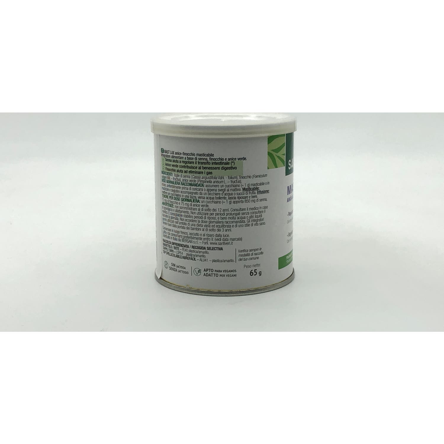 Santiveri Sanaflor Bote Mast-Lax Gases 65gr