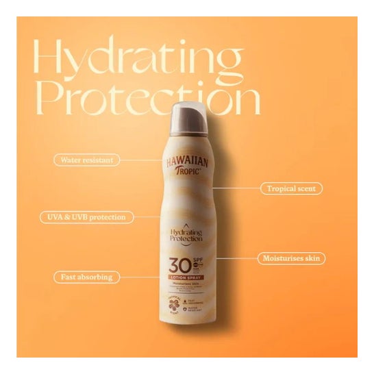 Hawaiian Tropic Hidrating Protection SPF50 Spray 220ml