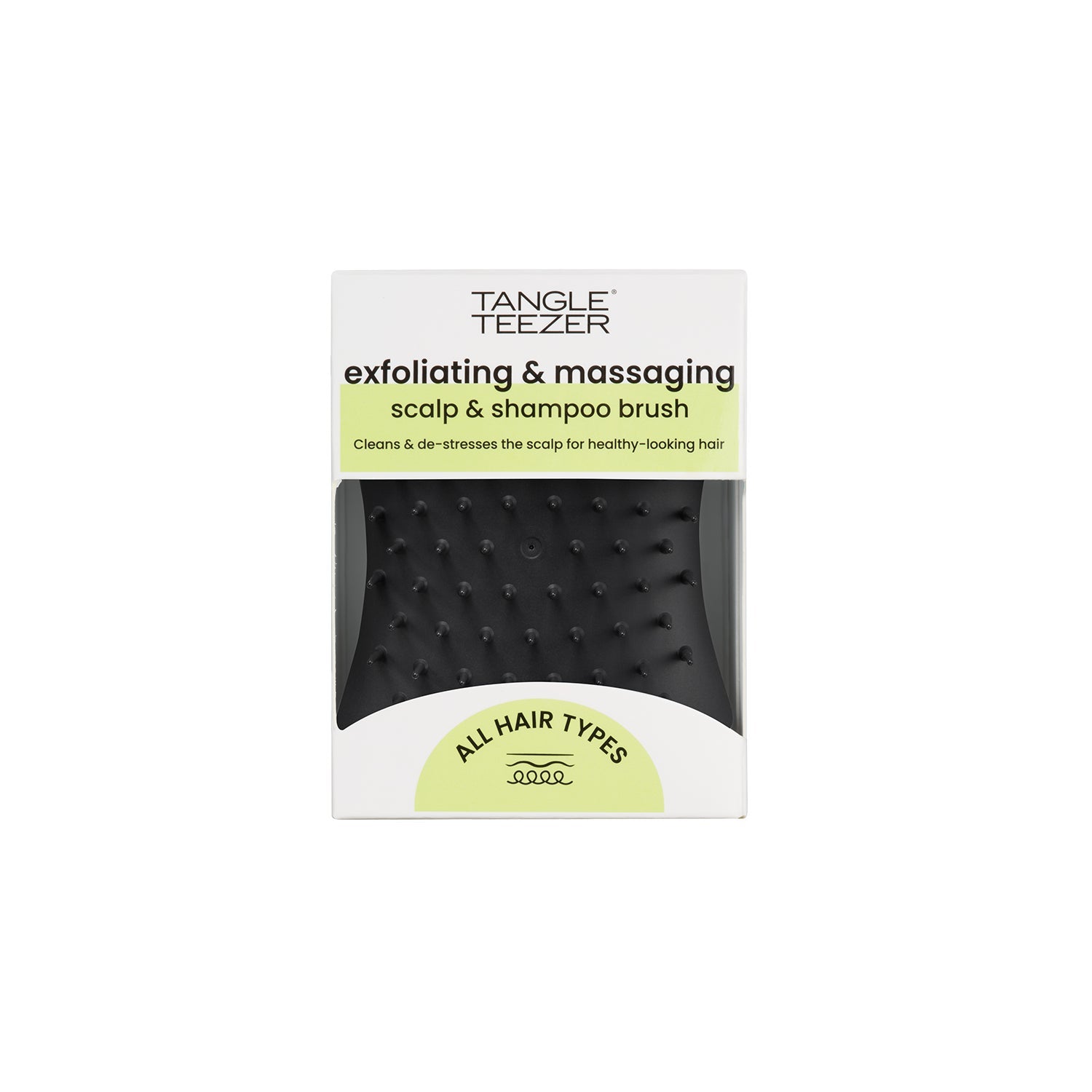 Tangle Teezer Exfoliador y Masajeador Onyx Black 1ud