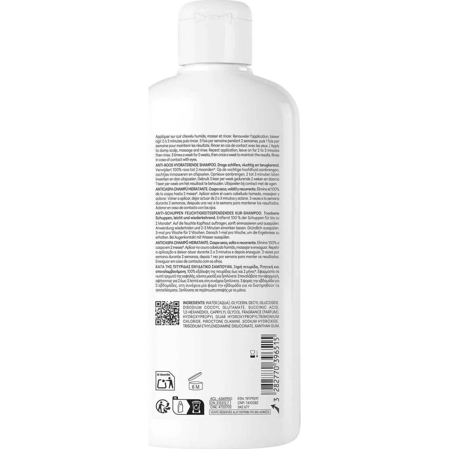Ducray Elution Champú Suave Reequilibrante 400ml