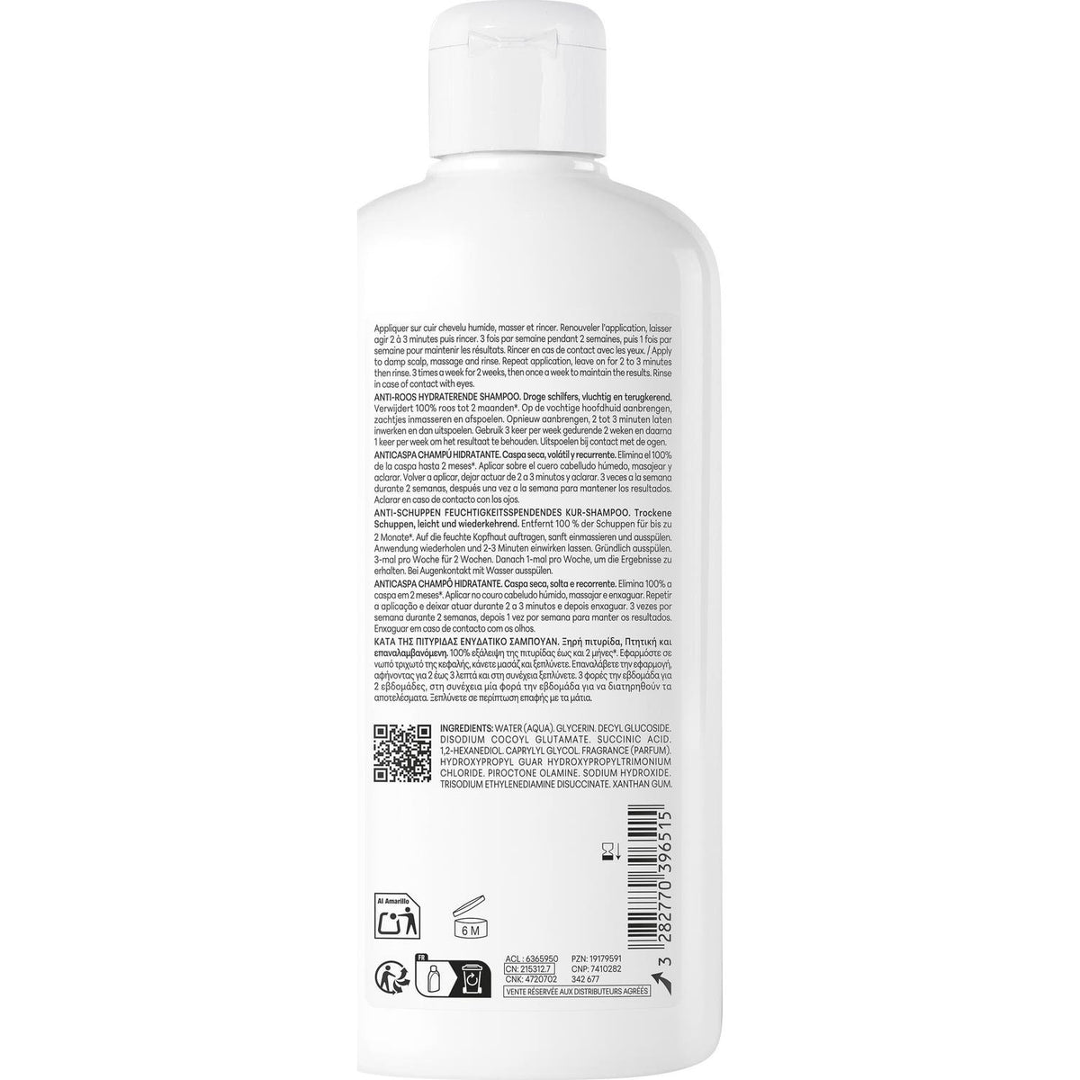 Ducray Elution Champú Suave Reequilibrante 400ml