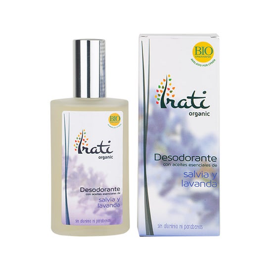 Irati Organic Desodorante Spray de Salvia y Lavanda BIO 100ml