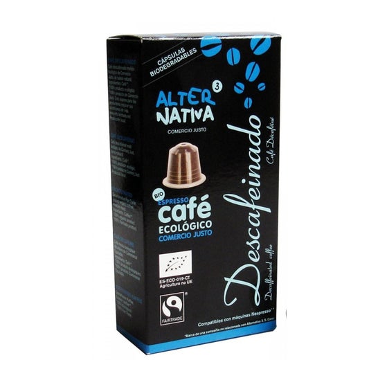 Alternativa3 caps Ecológicas de Café Descafeinado 50 g