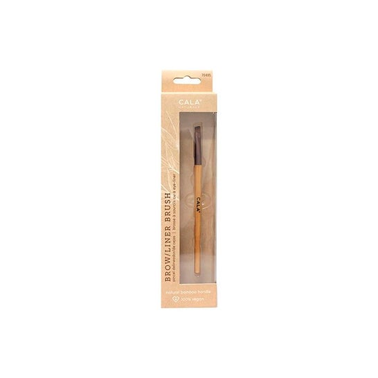 Cala Natural Bamboo Brow & Liner Brush 1ud