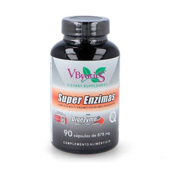 Vbyotics Super Enzimas Dygeszime 90 caps