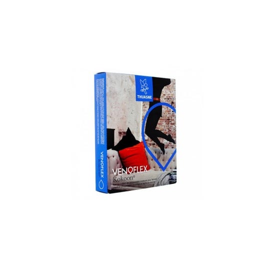 Thuasne Venoflex Kokoon Absolute Media Clase 2 Negro L3+ 1 Par