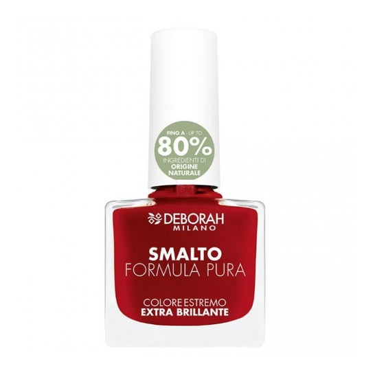 Deborah Fórmula Pura Esmalte Extra Brillante 13 Rojo 8.5 ml