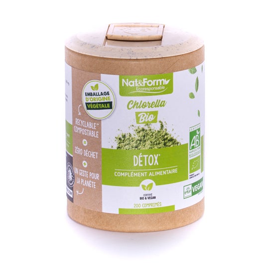 Nat&Form Chlorella Bio 200 caps