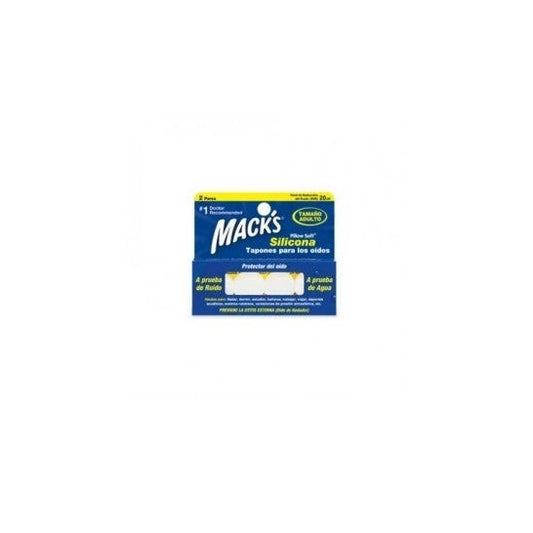 Mack's® Silicona Adultos 2 pares