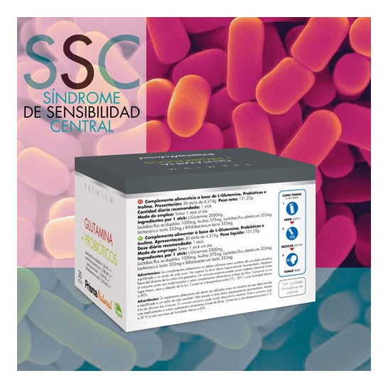 Prisma Natural Glutamina + Probióticos 30 sticks