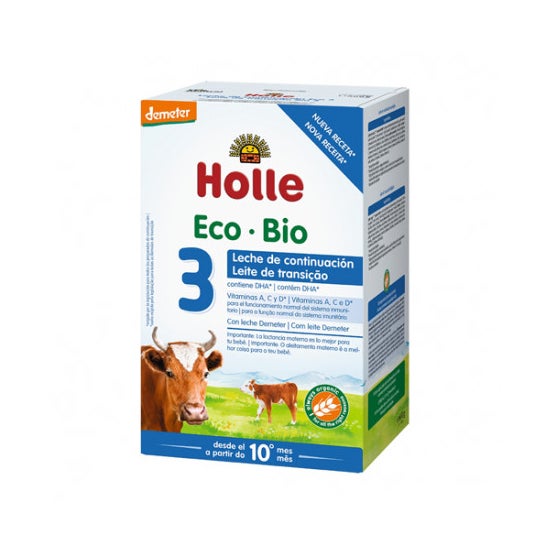 Holle Leche Infantil 3 Continuación Eco 10M 600g