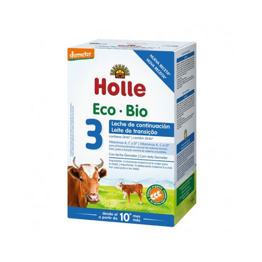 Holle Leche Infantil 3 Continuación Eco 10M 600g