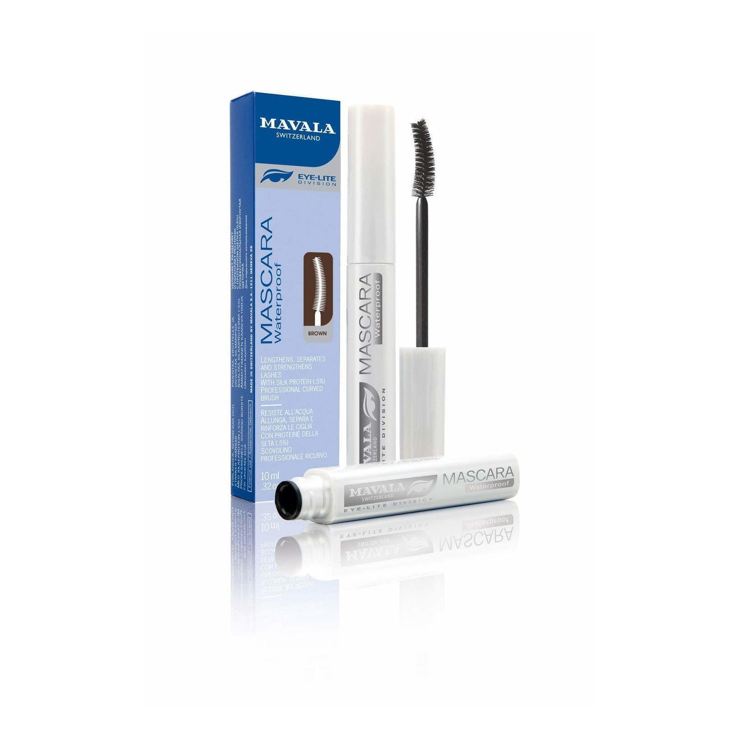 Mavala Máscara de Pestañas Waterproof 02 Brun 10ml