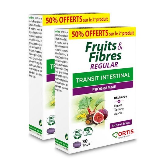 Ortis Frutas&Fibras Clásico 2x30 comp