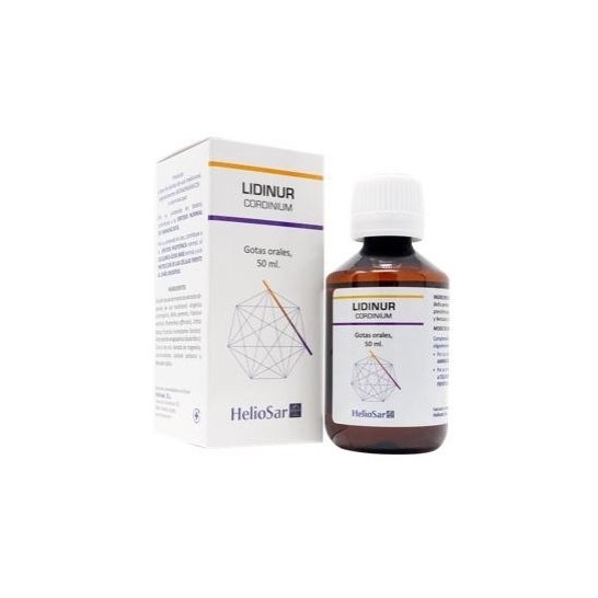 Heliosar Lidinur Cordinium Gotas 50ml