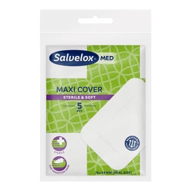 Salvelox Maxi Cover Estéril apósitos 76mmx54mm 5uds