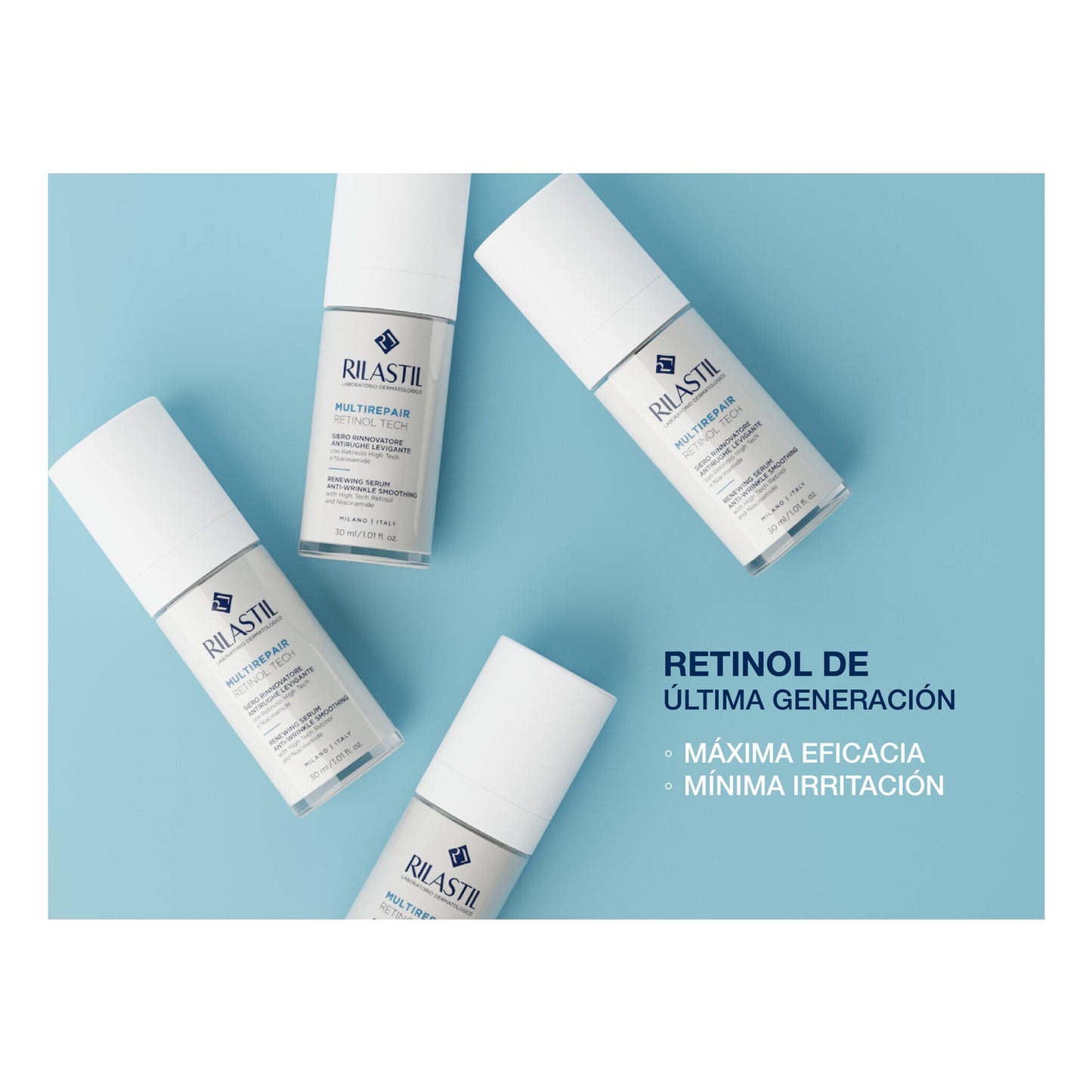 Rilastil Multirepair Retinol Tech Gel-Sérum 30ml