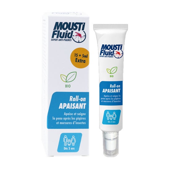 Moustifluid Roll On Calmante Bio 20ml