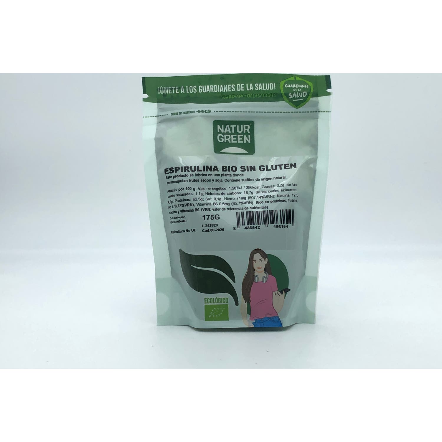 Naturgreen Experience Espirulina Bio 175g