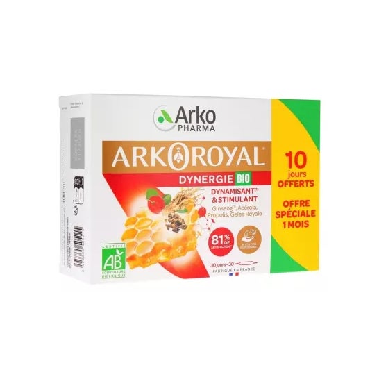 Arkopharma Arkoroyal Dynergie Bio 30 Ampollas