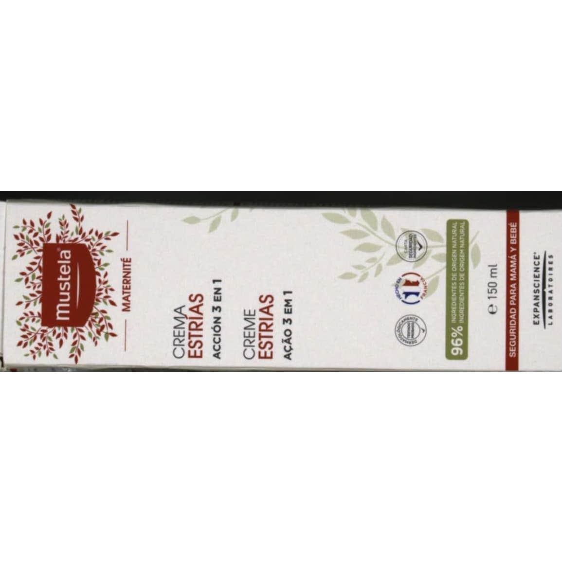 Mustela Maternidad Crema Estrías Acción 3 en 1 150ml