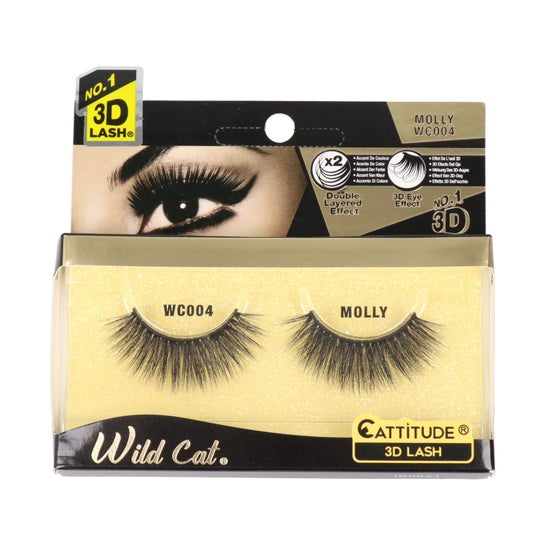 Ebin New York Wild Cat Cattitude 3 D Lash Molly 1 par