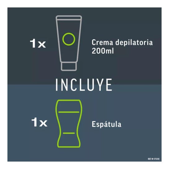 Veet Men Total Pro Crema Depilatoria Piel Sensible 200ml