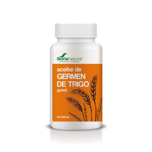 Soria Natural Gertril - Perlas De Aceite De Germen De Trigo 125 Perlas