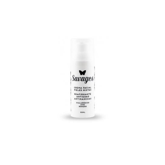 Savages Crema Facial Antiedad Pieles Mixtas 50 ml