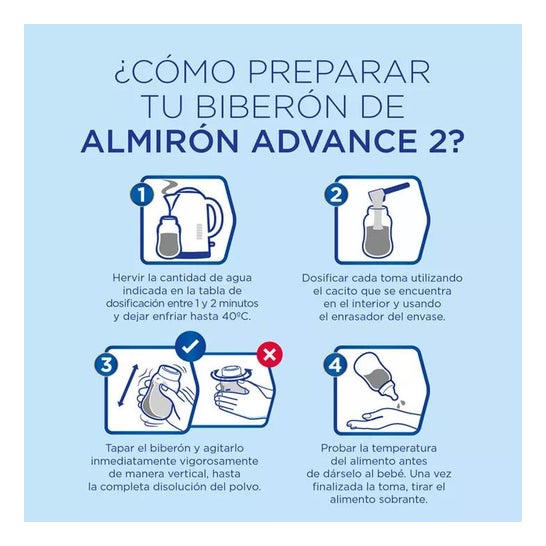 Almirón Advance 2 Leche de Continuación 800gr