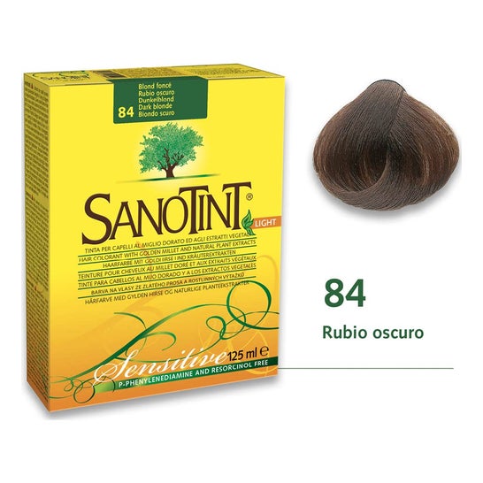 Santiveri Sanotint Tinte Sensitive 84 Rubio Oscuro 125ml