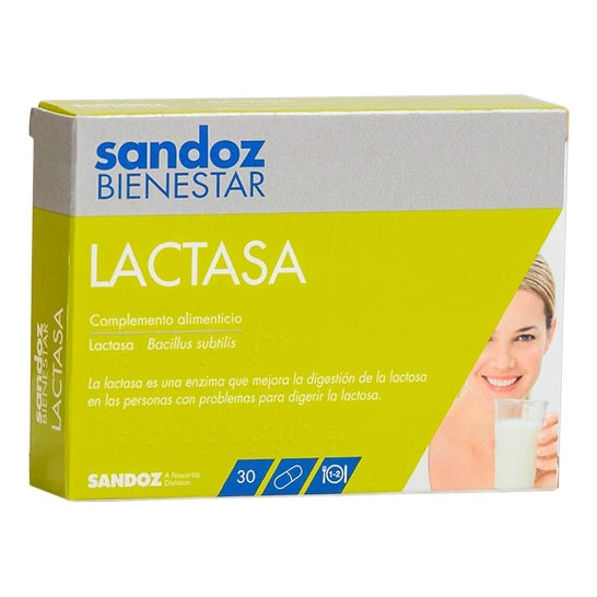 Sandoz Bienestar Lactasa 30caps