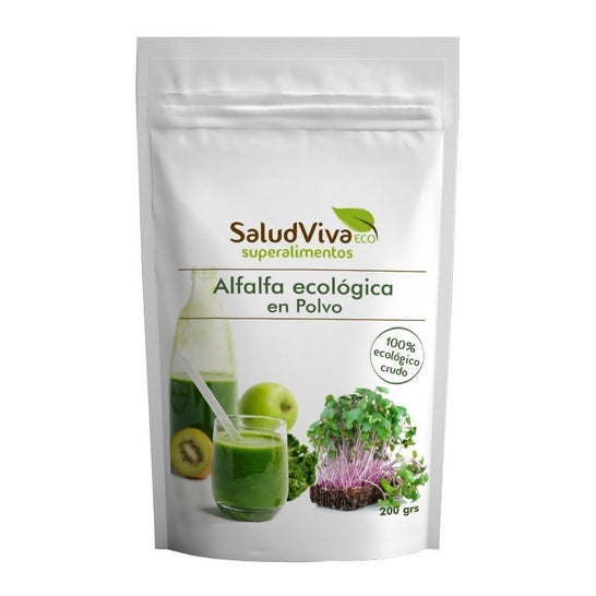 Salud Viva Alfalfa Ecológica en Polvo 200 g