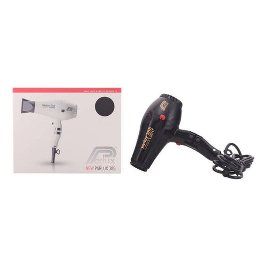 Parlux Hair Dryer 385 Powerlight Ionic & Ceramic Black 1ud