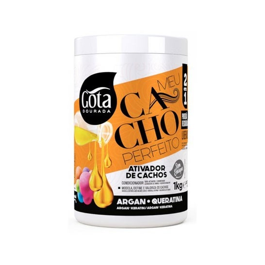 Gota Dourada Meu Cacho Perfeito Activador de Rizos 2 en 1 1000g