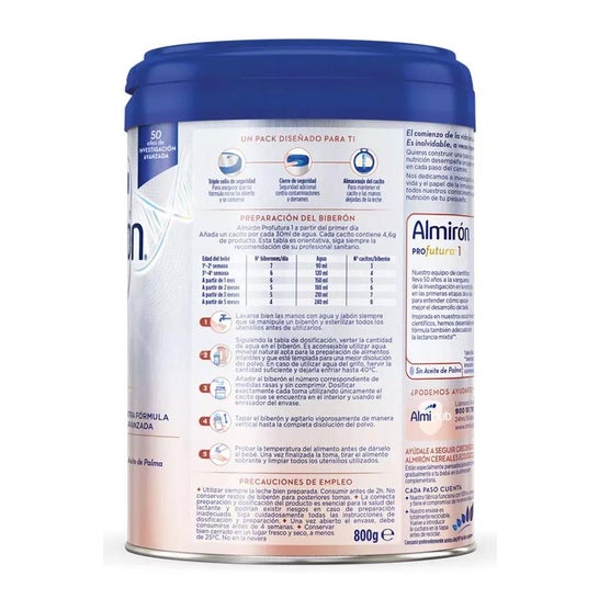 Almirón Profutura 1 Leche para Lactantes 800g