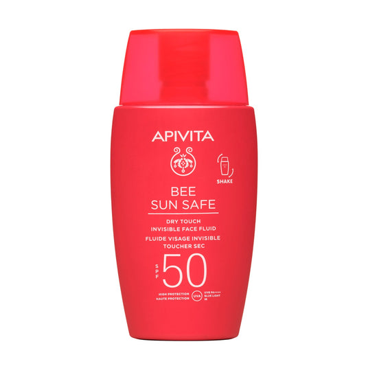 Apivita Bee Sun Safe Fluido Facial Invisible Dry Touch SPF50+ 50ml